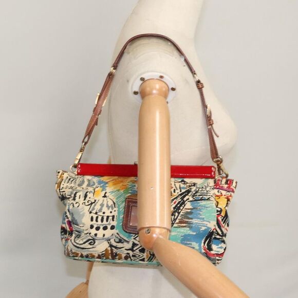 Prada Multicolour Canvas Shoulder Bag (Pre-Owned) - Picture 13 of 16